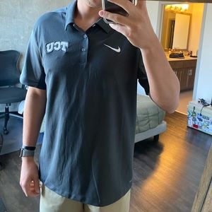 Texas Christian University (TCU) Nike Dri-Fit Polo - Men’s Large